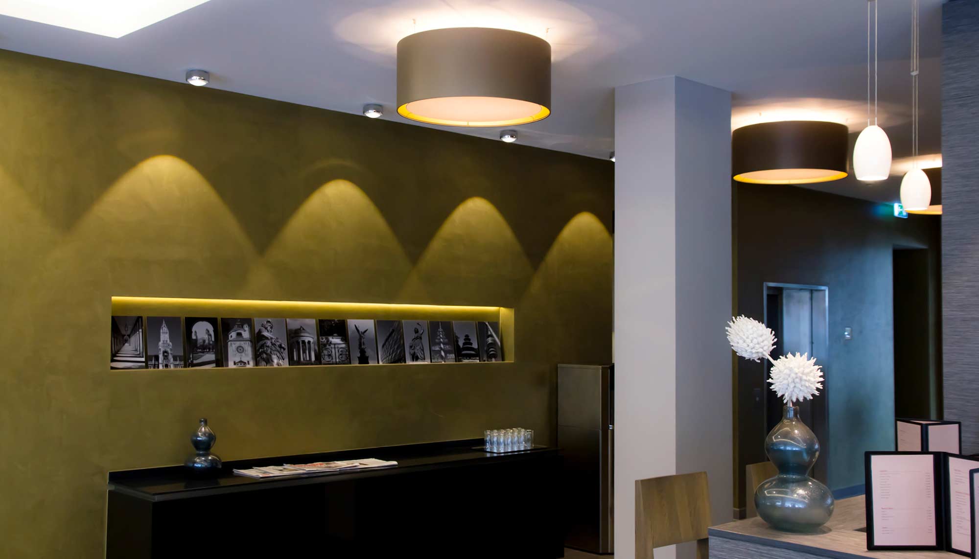 MARC München – Detailaufnahme Lobby