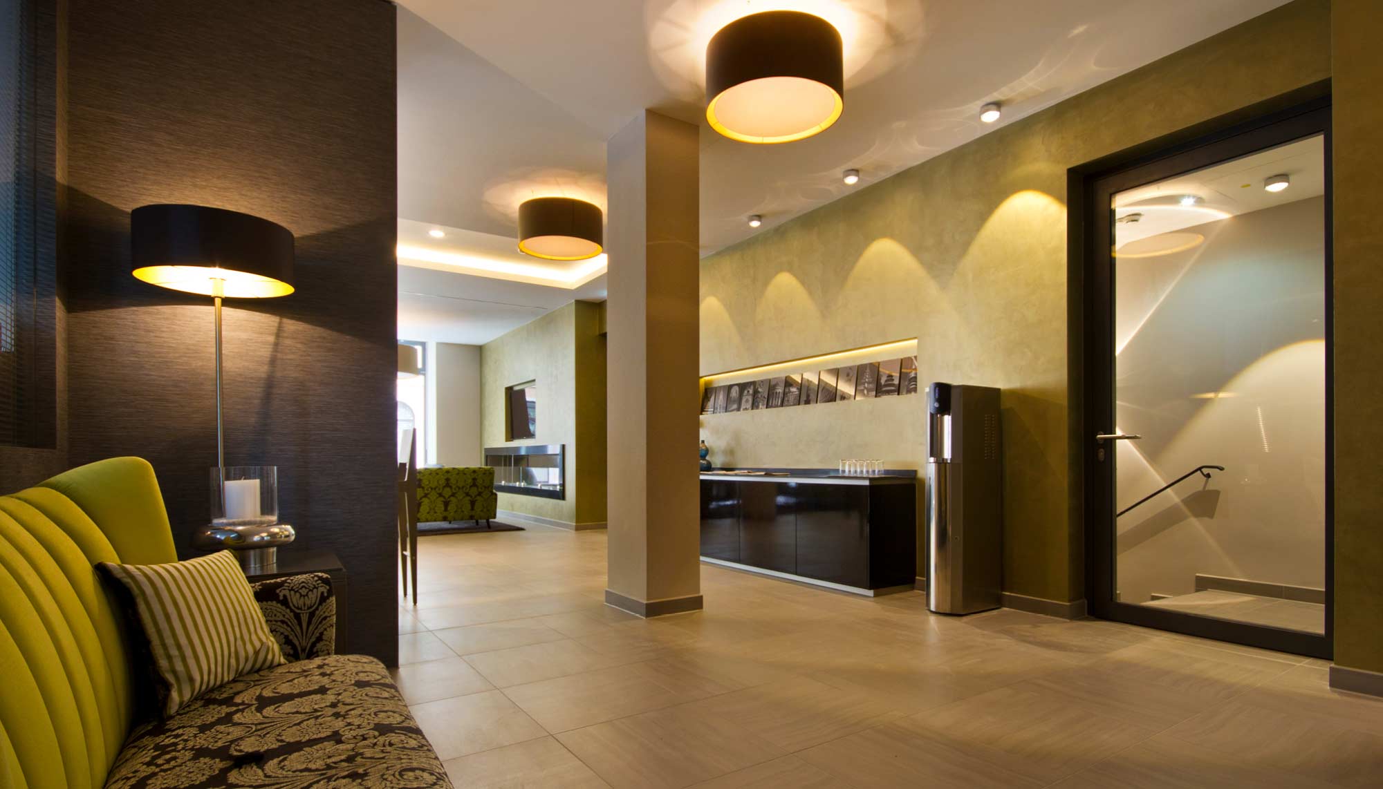 MARC München – Detailaufnahme Lobby