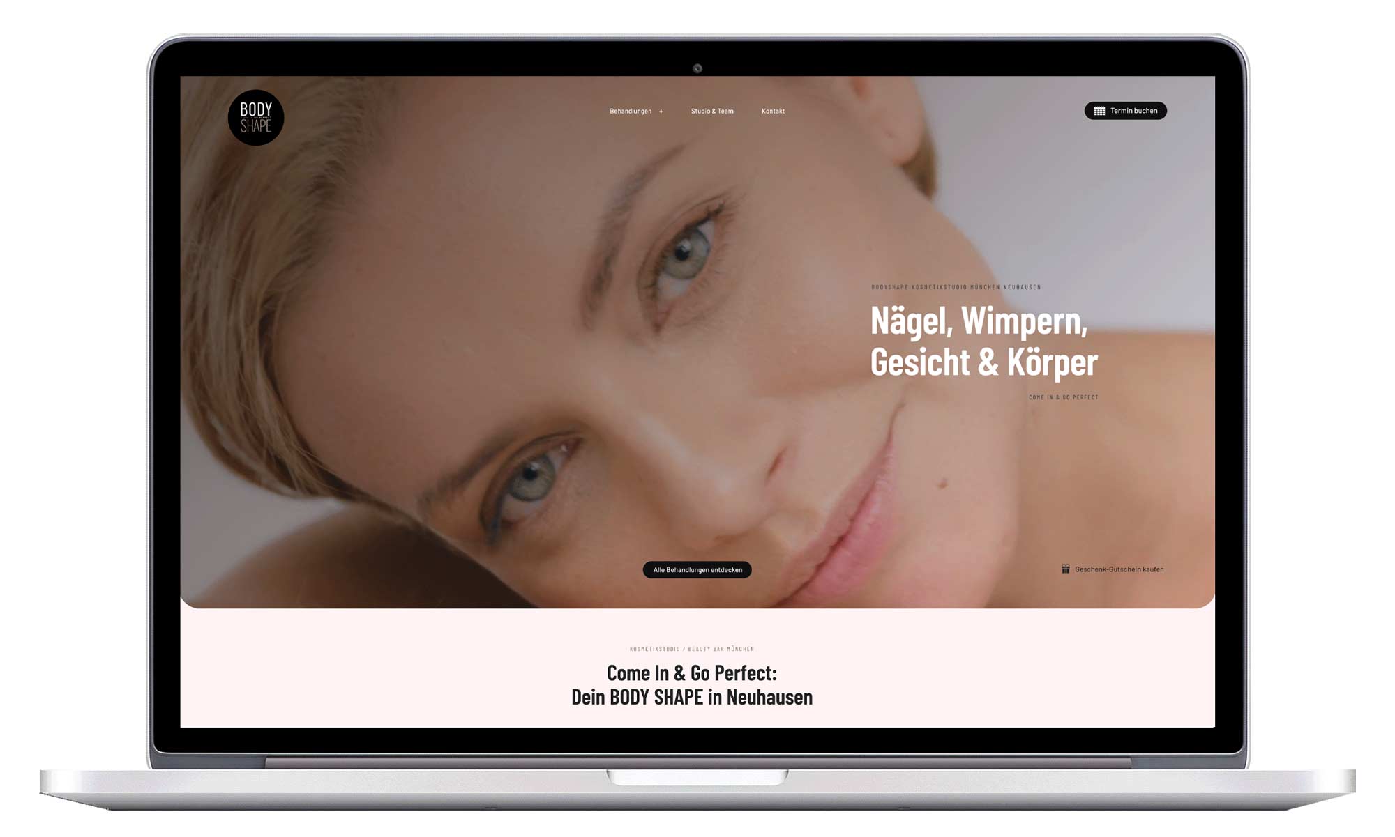 Bodyshape Kosmetikstudio – Website