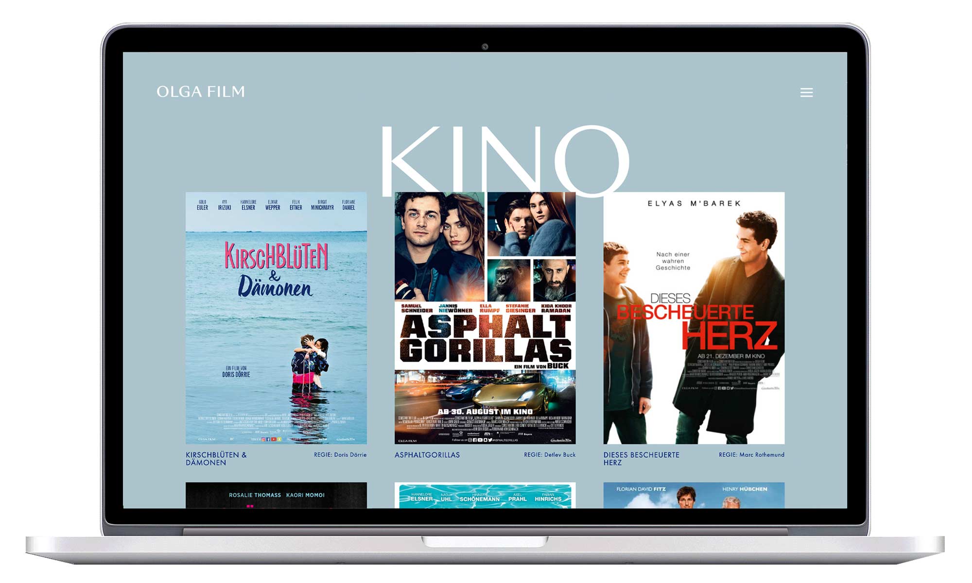 Olgafilm – Website